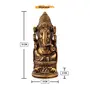 India Handcrafted Ganesh Ji Murti Idol Figurine for Home Dcor | Lord Ganesha Idol | Ganesha Idol for Diwali Puja, 4 image
