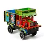 Toolart Handmade Colorful Push and Pull Toys Wooden Truck Vehicle for Kids Color May Vary (H: 6.5 x L: 5 x W: 3.5 Inch), 3 image