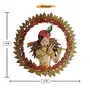 India Antique Handcrafted God Krishna Wall Hanging for Home Decoration | Home Decorative Wall Hanging | Lord Krishna Wall Hanging for Home, 4 image