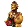 India Handcrafted Makhanchor Krishna Idol Murti | Makhan Balgopal Krishna Murti, 3 image