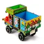 Toolart Handmade Colorful Push and Pull Toys Wooden Truck Vehicle for Kids Color May Vary (H: 6.5 x L: 5 x W: 3.5 Inch), 4 image