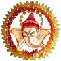 India Traditional Antique Handcrafted Ganesha Wall Hanging for Home Decoration | Home Decorative Wall Hanging | Wall Hanging for Home, 3 image