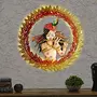 India Antique Handcrafted God Krishna Wall Hanging for Home Decoration | Home Decorative Wall Hanging | Lord Krishna Wall Hanging for Home, 2 image