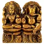 India Handcrafted Ganesh Lakshmi Ji Murti Idol Figurine for Home Dcor | Lakshmi Ganesh Murti for Diwali Pujan | Ganesh Ji Lakshmi Ji Idol, 2 image
