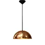 Copper Plated Dome Pendant Light, 3 image