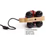 Wooden Pull Toy with Rotating Ball - Tuttu Turtle, 4 image