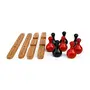 4-In-1 Strategy Game: Tic Tac Toe (Beech Wood) + 3 Games, 3 image