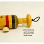 Bell Rattle Wooden Toy, 4 image