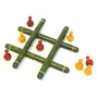 Handcrafted Wooden 4-in-1 Strategy Game : Tic Tac Toe ( Lac ) + 3 Games, 2 image