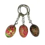 Handcrafted Beautiful Design Key Chain (Set of 3), 3 image
