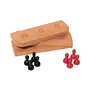 Handcrafted Wooden Toy: 5-in-1 Strategy Board Game: Six Men's Morris + 4 Games, 5 image