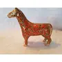 Kashmiri Papier MachePaper Handcrafted Horse Showpiece for Home Decor and Gift Purpose by, 4 image
