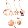 Kashmiri Christmas Hanging Ornaments (Set of 6), 3 image