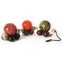 Handcrafted Wooden Pull Toy with Rotating Balls: Ma Me Pa (Gor), 3 image