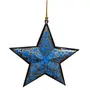 Handcrafted Christmas (Xmas) Decorative Hanging Stars Ornaments (Set of 3), 2 image