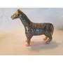 Kashmiri Papier MachePaper Handcrafted Horse Showpiece for Home Decor and Gift Purpose by, 3 image