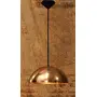 Copper Plated Dome Pendant Light, 2 image