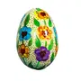 Mehra Bros Paper Machie Easter Egg ornaments (set of 6) Combo 5, 4 image