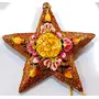 Kashmiri Handcrafted Wooden Christmas Decorative Hanging Ornaments Set of 6, 3 image