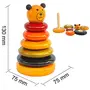 Wooden Stacker Toy - Cubby, 6 image