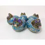 Cat box set of 5 4 inch size handmade cat box hand painted cat box box with lid from India, 2 image