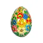 Mehra Bros Paper Machie Easter Egg ornaments (set of 6) Combo 4, 2 image