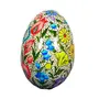 Mehra Bros Paper Machie Easter Egg ornaments (set of 6) Combo 4, 3 image