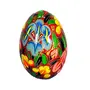 Mehra Bros Paper Machie Easter Egg ornaments (set of 6) Combo 5, 3 image