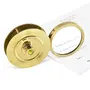 Real Brass Round Shape Golden Magnifying Glass (244 Brown), 2 image