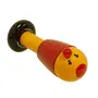 Handcrafted Birdie Rattle - Red, 3 image