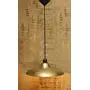 Brass Vintage Barn Hanging Pendant Ceiling Light E - 27 Bulb Holder Without Bulb 26 x 26 x 17 cm (Brass Antique), 3 image