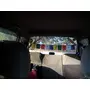 Buddhist Prayer Flag Om Mani Padme Hum for Cars Home Temple and Office 29 Inch Flag Length, 3 image