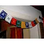 VASTU ART / Vastu / / Buddhist OM MANI Padme HUM Prayer Flag for Prosperity Health and Wealth, 5 image