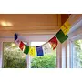 Province of Love Buddhist Prayer Cotton Flags for Motorbike(Multicolour), 5 image