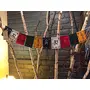 OPZET INDIA Buddhist Prayer Flags for Home Office Desk Cycle Bike Scooter and Car Decor- 6 x 8 75 cm (Large), 2 image