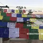 Prayer Flags Small 130cms Pack of 5, 5 image