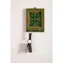 Handpainted Key Chain Holder Green, 2 image