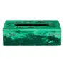 Vintage Handpainted Sea Green Tissue Paper Box Holder, 6 image