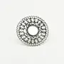 Women's Oxidized Metallic Designer Party Wear Ring With AMETHYST MSEAL TREE-60 DANA, 4 image