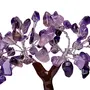 Women's Oxidized Earring with Mirror & Blue Thread Party Wear With AMETHYST MSEAL TREE-60 DANA, 4 image