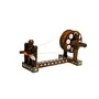 Wooden Handcrafted Gandhi ji Charkha Spinning Wheel Medium Size for Decoration/Gifts Punjabi Culture Special Charkha Antique Piece (Brown 3 Inch Wheel), 3 image