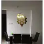 HEXAGON wall stiCkers Golden (Pack of 12) 3D aCryliC stiCker 3D aCryliC stiCkers for wall 3D mirror wall stiCkers 3D aCryliC wall stiCker 3D deCorative stiCkers 3D aCryliC home wall deCor 3D aCryliC mirror stiCKers 3D aCryliC mirror wall stiCkers for livi, 3 image