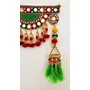 Traditional Multi Zula Pearl Beads Handmade Door Hanging/Bandarwal/Toran for Door Traditional Bandarwal for Door 37" inch Length, 4 image
