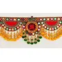 Traditional Multi Zula Pearl Beads Handmade Door Hanging/Bandarwal/Toran for Door Traditional Bandarwal for Door 37" inch Length, 3 image