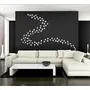 Exclusive Offer - {Get (pack of 10) 3D butterfly wall sticker with every order} - Stars Silver (Pack of 50) 3D aCryliC stiCker 3D aCryliC stiCkers for wall 3D mirror wall stiCkers 3D aCryliC wall stiCker 3D deCorative stiCkers 3D aCryliC home wall deCor 3, 2 image
