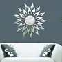 OFFERING- Sun Wall Sticker Silver (Pack of 25) (1.5ft Size) 3D Acrylic Sticker 3D Acrylic Stickers for Wall 3D Mirror Wall Stickers, 2 image