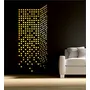 100 (3 cm Each) Square Mirrors Golden 3D Acrylic Sticker, 2 image