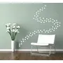 Exclusive Offer - {Get (pack of 10) 3D butterfly wall sticker with every order} - Stars White (Pack of 50) 3D aCryliC stiCker 3D aCryliC stiCkers for wall 3D mirror wall stiCkers 3D aCryliC wall stiCker 3D deCorative stiCkers 3D aCryliC home wall deCor 3D, 2 image