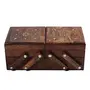 Wooden Jewellery Jewel Boxes Storage Box Organizer Gift Box for Women Necklace Earring Set Bangles Churi Holder Gift for Men Dimension - 8 x 4 x 3 Inch, 2 image