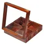 Wooden Spice/Dry Fruit Box with Fine Carving Work, 4 image